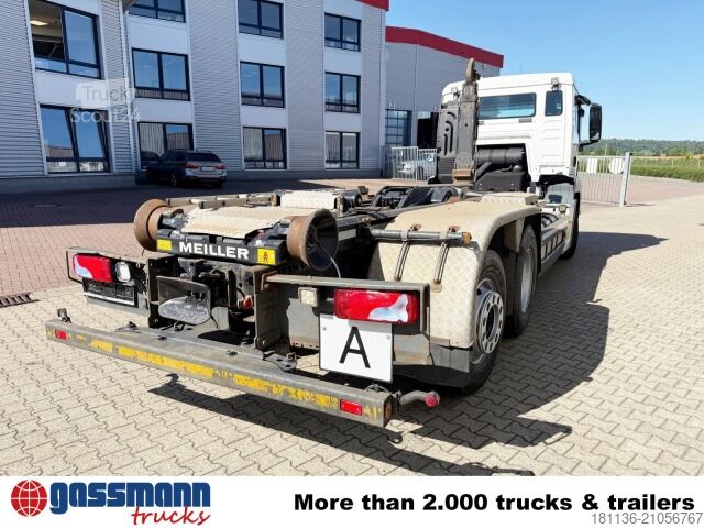 Āķa konteineru automašīna MAN TGS 26.460 6x2-4 BL, Lenk-/Liftachse, Motorabtrieb