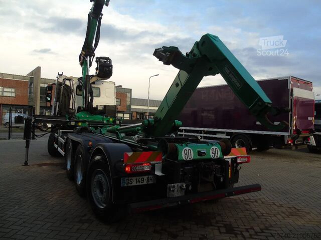 Camion-grue Renault C 480 + BOB 165S2 + HOOK + 8X4 + NEW NEW! 146KM