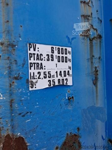 Open semitrailer Samro ST39MH