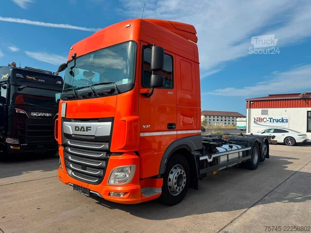 Lastebil med utskiftbar overbygning DAF XF 450 * RETARDER * AHK 2 X * SPACE CAP *