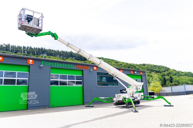 Vikšrinė darbo platforma Teupen Leo31T Redline