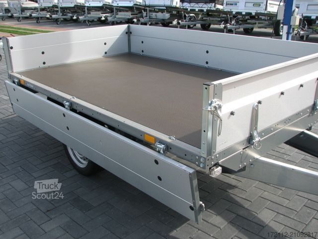 Autotrailer STEMA Hochlader 1300kg, 2,51 x 1,53m x 035m, 100km/h