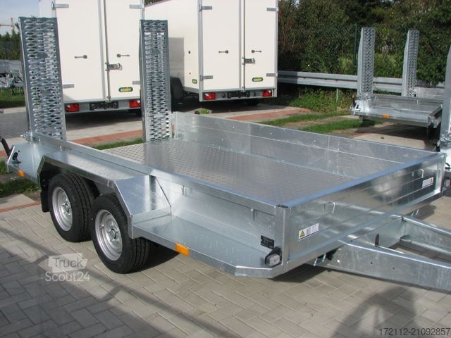 Trójstronna przyczepa wywrotka SARIS Baumaschinen Anhänger  3000 kg