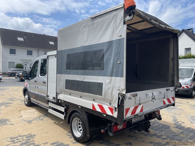 фургон-шторник Ford Transit Kipper aus 1.Hand+Klima+AHK+EU5
