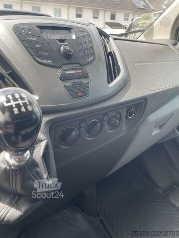 фургон-шторник Ford Transit Kipper aus 1.Hand+Klima+AHK+EU5