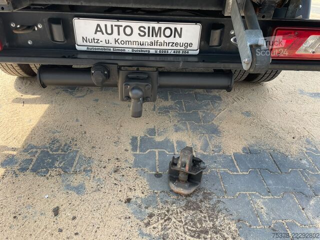 Gardinsidet varebil Ford Transit Kipper aus 1.Hand+Klima+AHK+EU5