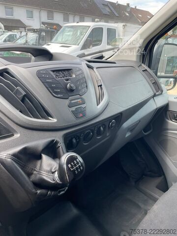Gardinsidet varebil Ford Transit Kipper aus 1.Hand+Klima+AHK+EU5