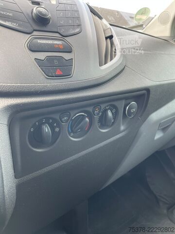 Gardinsidet varebil Ford Transit Kipper aus 1.Hand+Klima+AHK+EU5