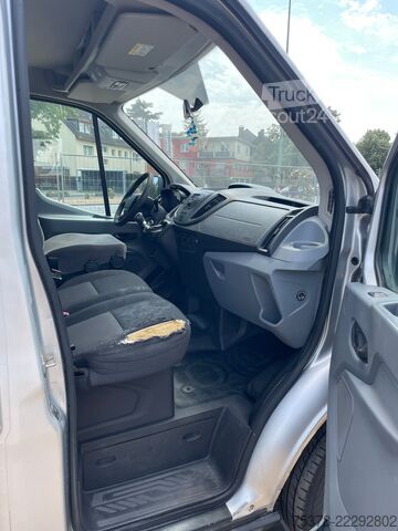 Gardinsidet varebil Ford Transit Kipper aus 1.Hand+Klima+AHK+EU5