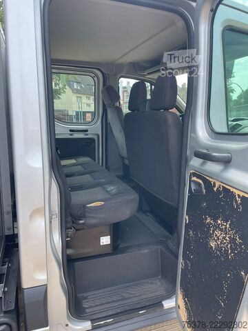 Gardinsidet varebil Ford Transit Kipper aus 1.Hand+Klima+AHK+EU5