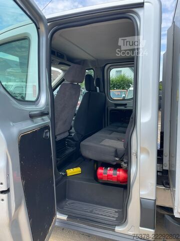 Gardinsidet varebil Ford Transit Kipper aus 1.Hand+Klima+AHK+EU5