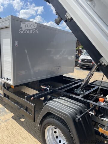 фургон-шторник Ford Transit Kipper aus 1.Hand+Klima+AHK+EU5