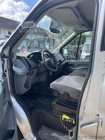 фургон-шторник Ford Transit Kipper aus 1.Hand+Klima+AHK+EU5
