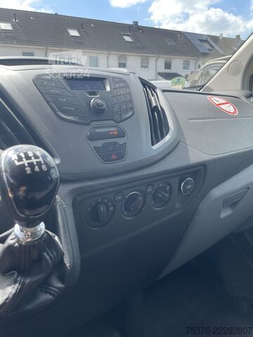 фургон-шторник Ford Transit Kipper aus 1.Hand+Klima+AHK+EU5