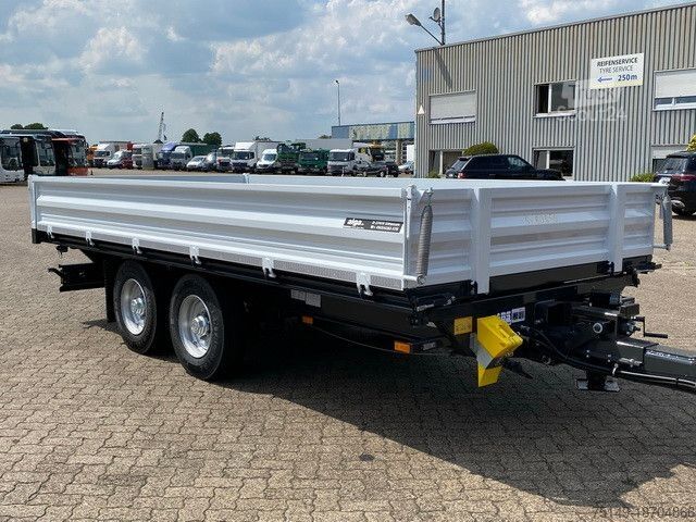 Remorcă cu platformă joasă alga TAT-K 110, Rampen, Kipper 2x am Lager