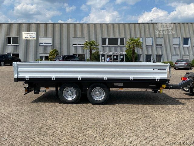 Remorcă cu platformă joasă alga TAT-K 110, Rampen, Kipper 2x am Lager