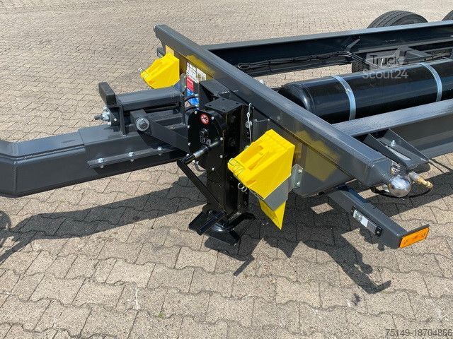 Remorcă cu platformă joasă alga TAT-K 110, Rampen, Kipper 2x am Lager