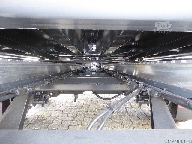 Remorcă cu platformă joasă alga TAT-K 110, Rampen, Kipper 2x am Lager