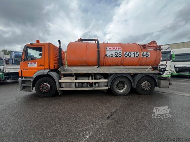 Vacuümtankwagen MERCEDES-BENZ AXOR  2533     L