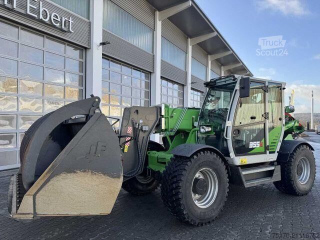 Teleskoplastare Sennebogen 355 E / Greifschaufel / nur 998h!