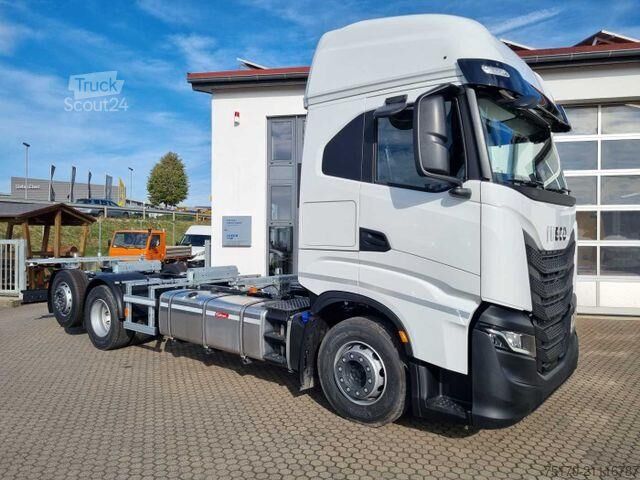 Šasija sa taksijem Iveco S-Way AS260S46 6x2 BDF-Wechsler Intarder 2x vorh