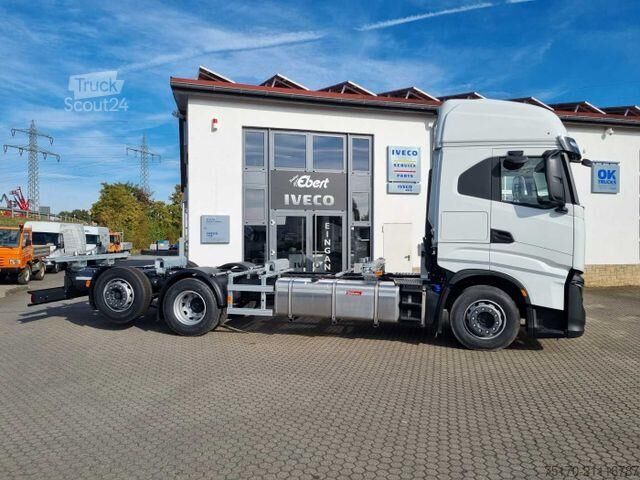 Šasija sa taksijem Iveco S-Way AS260S46 6x2 BDF-Wechsler Intarder 2x vorh