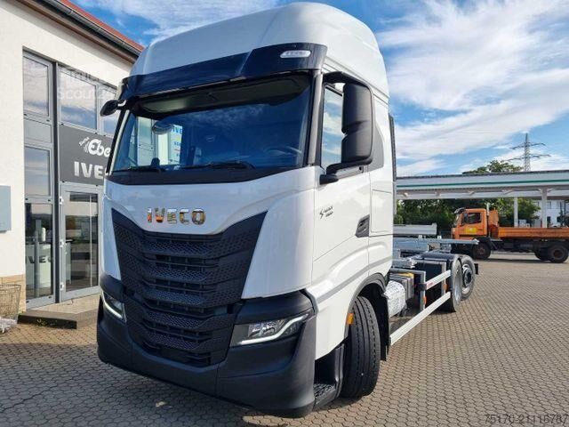 Šasija sa taksijem Iveco S-Way AS260S46 6x2 BDF-Wechsler Intarder 2x vorh