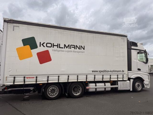 Telone scorrevole Mercedes-Benz Actros 2542 LnR 6x2 Retarder Standklima