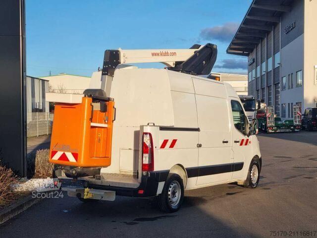ανυψωτική πλατφόρμα τοποθετημένη σε φορτηγό Renault Master 2.3 dCi / KLUBB K26, 12m