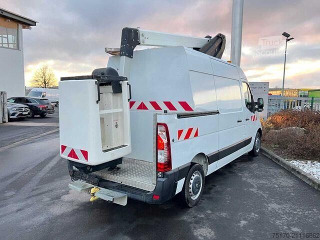 ανυψωτική πλατφόρμα τοποθετημένη σε φορτηγό Renault Master 2.3 dCi / KLUBB K26, 12m