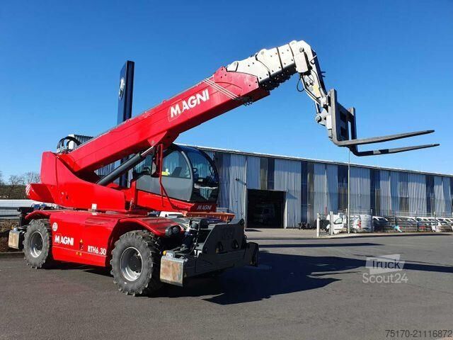 Caricatore telescopico Magni RTH 6.30 Roto + Funk + Klima / nur 119h!