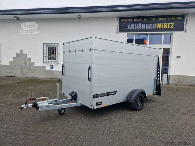 Koffer aanhanger Anssems Deckel Alu Koffer GTB 1500 ultra low