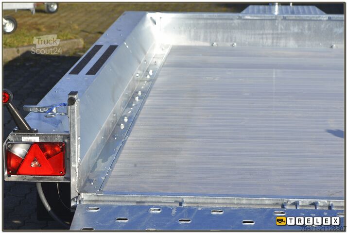 Ρυμουλκούμενο χαμηλού φορτωτή TEMA Builder3 4018-S3 3500kg 3achser Aluboden