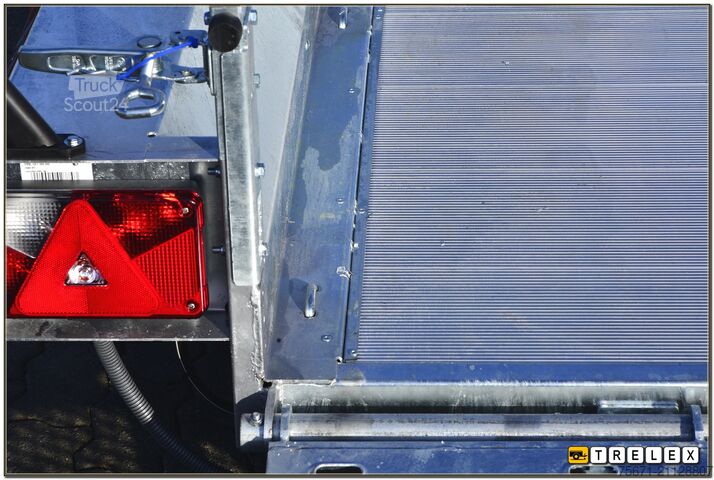 Ρυμουλκούμενο χαμηλού φορτωτή TEMA Builder3 4018-S3 3500kg 3achser Aluboden