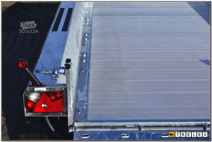 Ρυμουλκούμενο χαμηλού φορτωτή TEMA Builder3 4018-S3 3500kg 3achser Aluboden