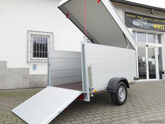 Reboques de automóveis Anssems GTB 1200 VT 2 251x128x118cm verfügbar abschließbar belastbarer Aludeckel bis 100kg