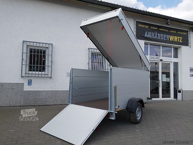 Dėžinė priekaba Anssems GTB 1200 VT 2 251x125x118cm Alu Deckel direkt