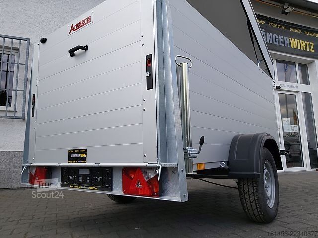 Dėžinė priekaba Anssems GTB 1200 VT 2 251x125x118cm Alu Deckel direkt