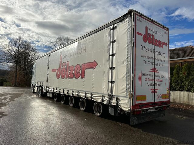 Transport de volume Dinkel 5-Achs Spezial-Auflieger, 5m breit, 3,5m Höhe u...