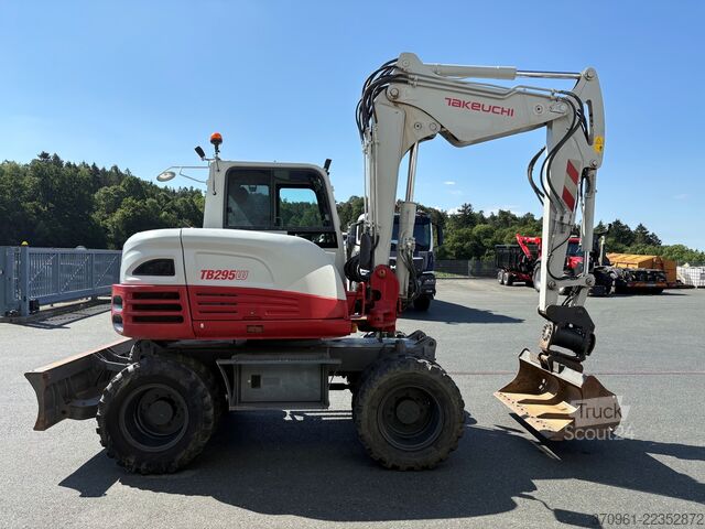 Mobiele graafmachine Takeuchi TB295W - Mobilbagger