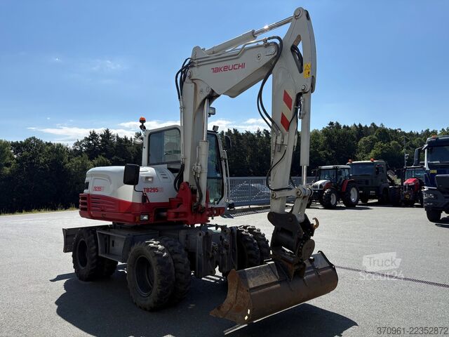 Mobiele graafmachine Takeuchi TB295W - Mobilbagger