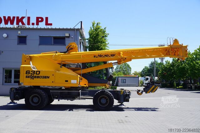 Geländekran Sennebogen 630 rough terrain crane / 2000 MTH / 30m
