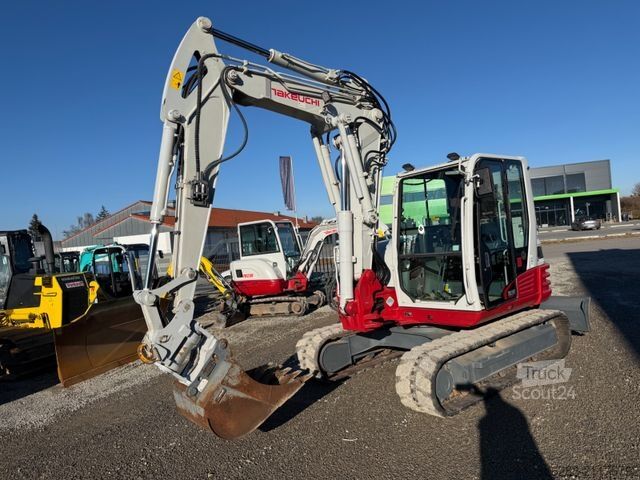Mini-excavator TAKEUCHI TB 290-2  Powertili  Werstelauslleger