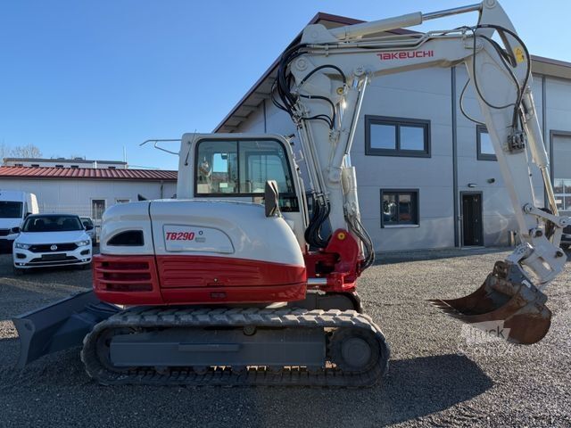 Mini-excavator TAKEUCHI TB 290-2  Powertili  Werstelauslleger