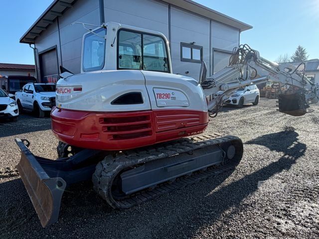 Mini-excavator TAKEUCHI TB 290-2  Powertili  Werstelauslleger