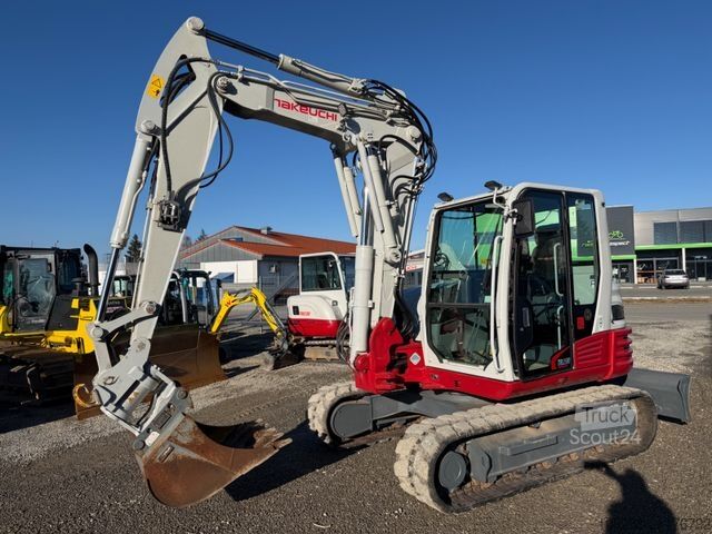 Mini-excavator TAKEUCHI TB 290-2  Powertili  Werstelauslleger