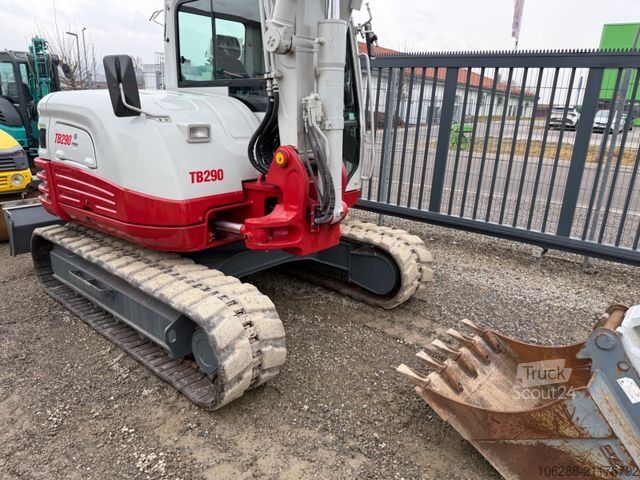 Mini-excavator TAKEUCHI TB 290-2  Powertili  Werstelauslleger