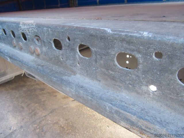 Semi-reboque aberto com lona SCHMITZ CARGOBULL Mega Varios Bremsbeläge 90%Reifen 60% NEUE PLANE