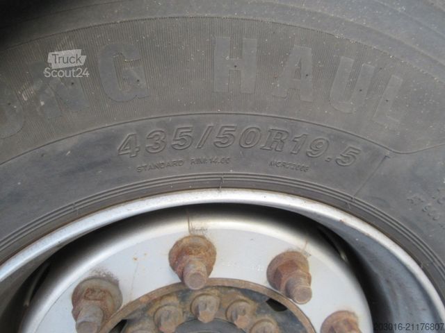 Semi-reboque aberto com lona SCHMITZ CARGOBULL Mega Varios Bremsbeläge 90%Reifen 60% NEUE PLANE