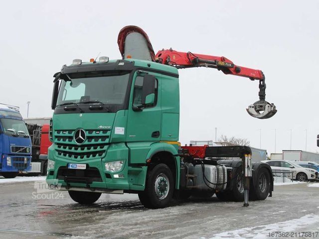 Autokran MERCEDES-BENZ Actros 2651, EURO 6, 6X6, HYDRAULIC, PALFINGER